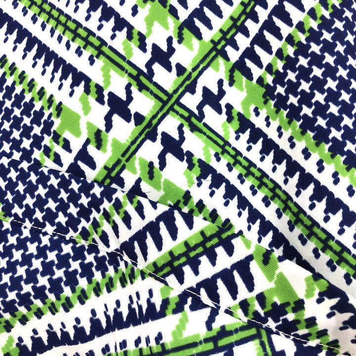 70'S LUCIEN PICCARD all-over print long sleeve polybox shirt men's M vintage /eaa447462