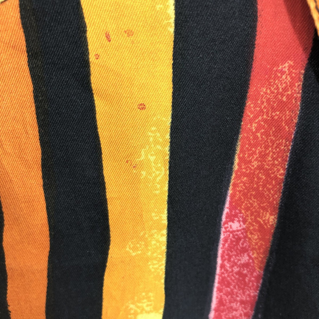 GOOUCH All-over Print Long Sleeve Silk Shirt Men's M /eaa447463