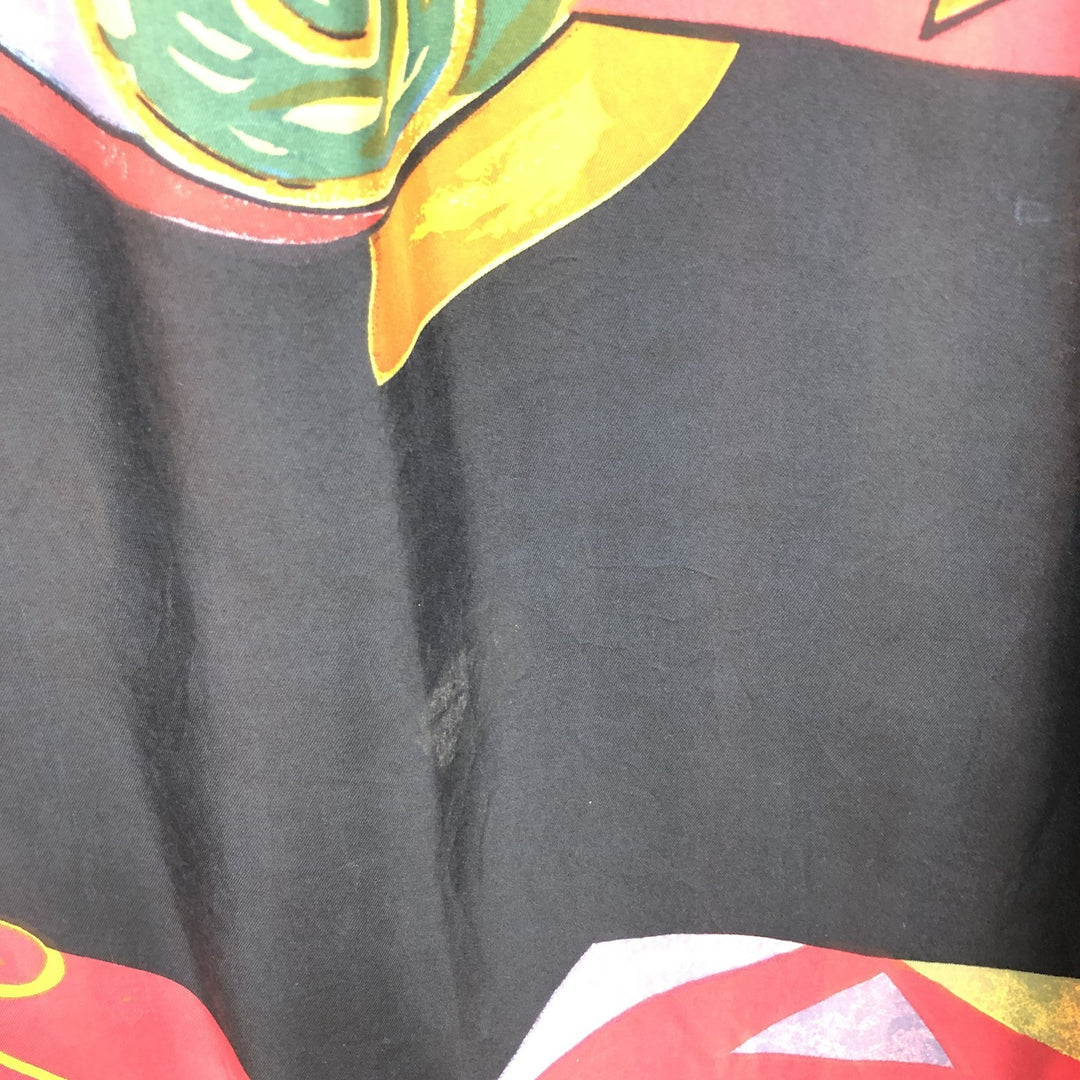 GOOUCH All-over Print Long Sleeve Silk Shirt Men's M /eaa447463