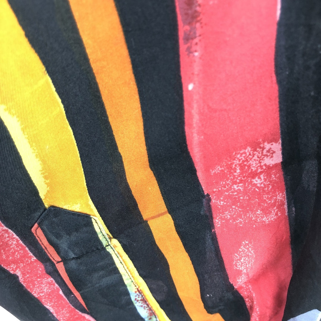 GOOUCH All-over Print Long Sleeve Silk Shirt Men's M /eaa447463