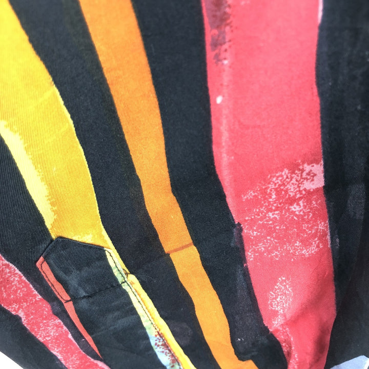 GOOUCH All-over Print Long Sleeve Silk Shirt Men's M /eaa447463