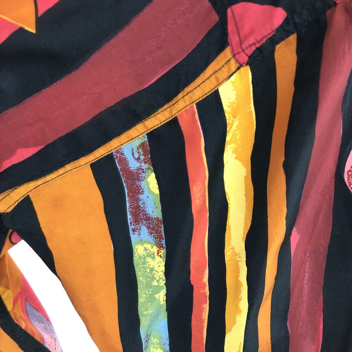 GOOUCH All-over Print Long Sleeve Silk Shirt Men's M /eaa447463