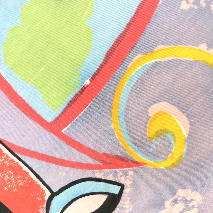 GOOUCH All-over Print Long Sleeve Silk Shirt Men's M /eaa447463