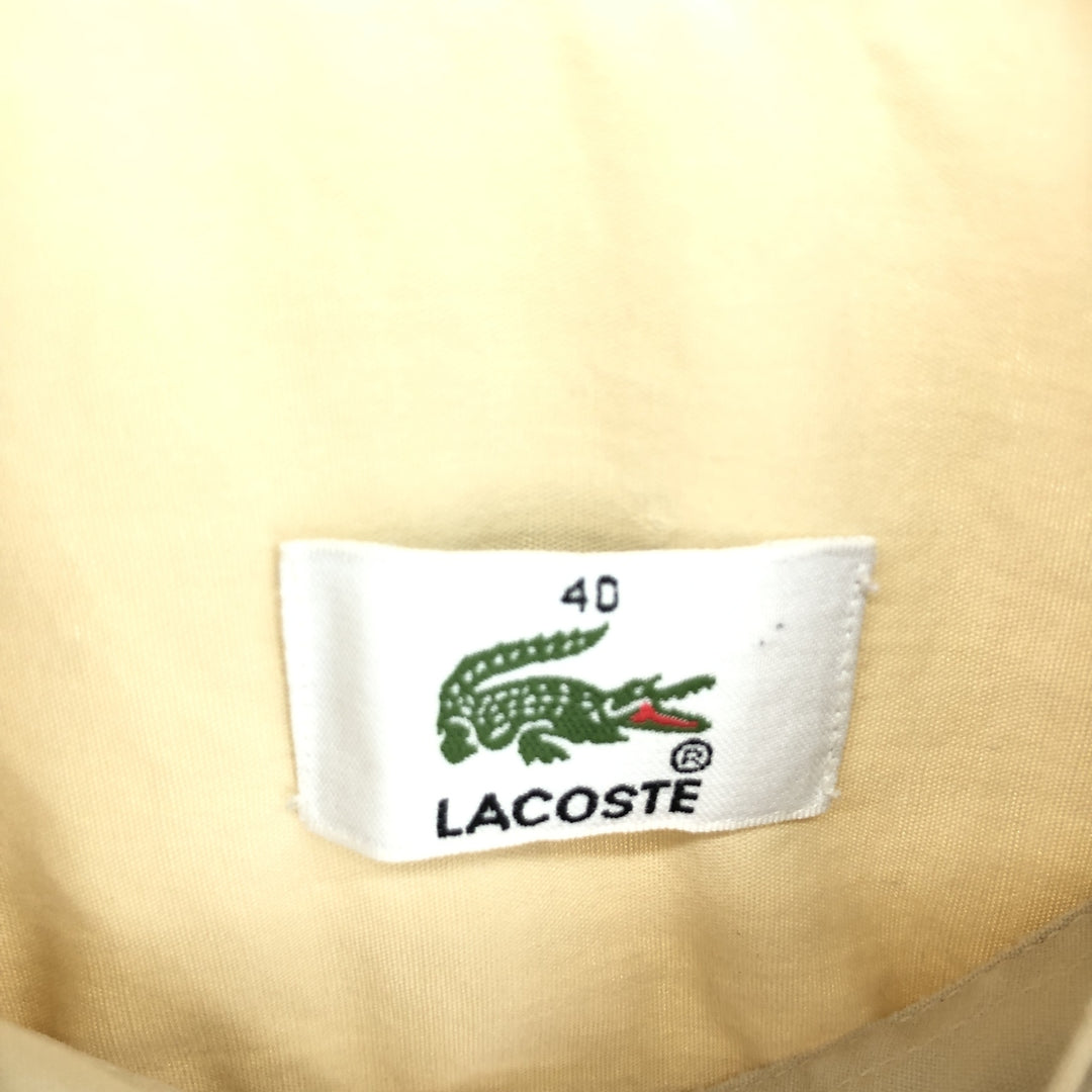 Lacoste LACOSTE short sleeve button down shirt Men's M /eaa447554