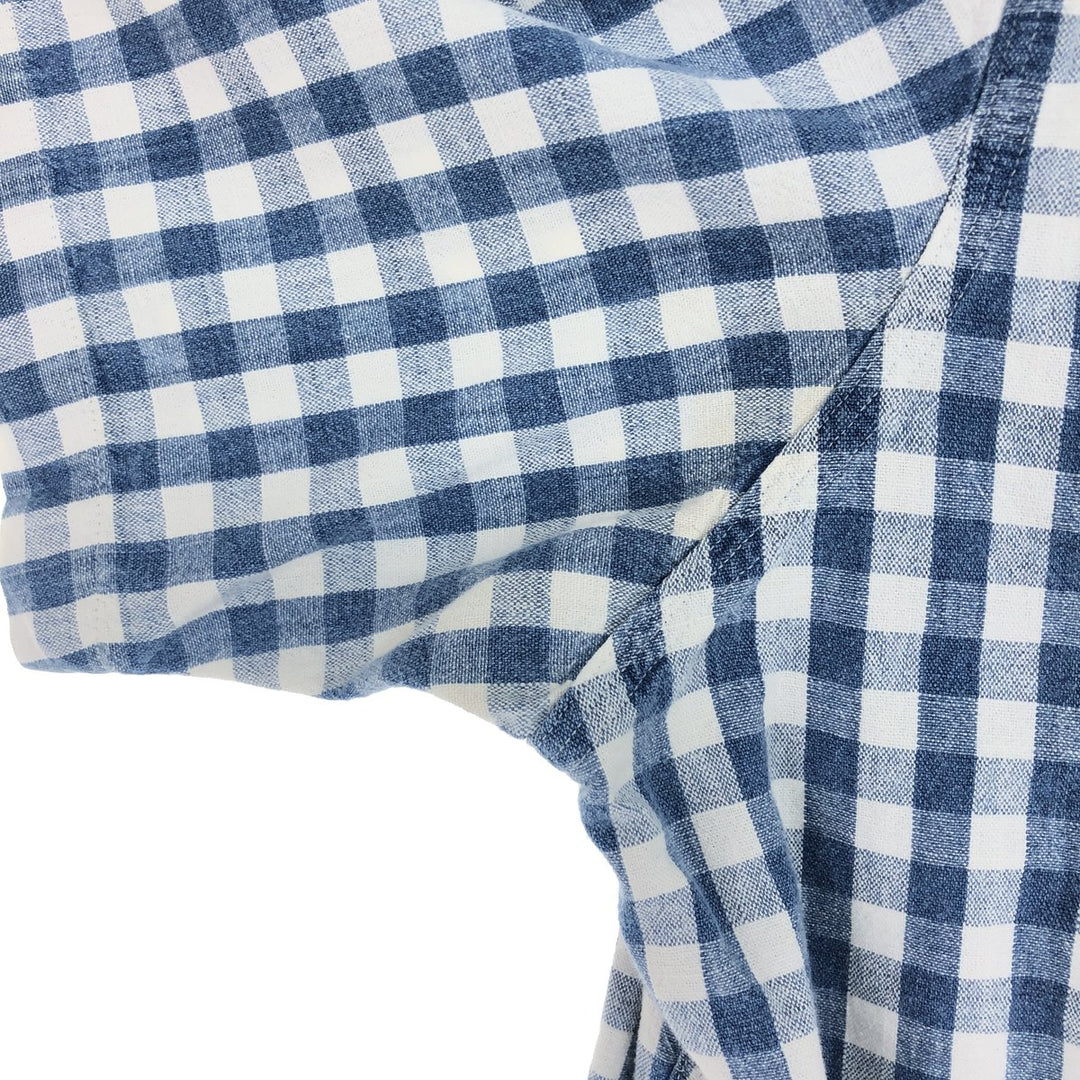 Ralph Lauren POLO by Ralph Lauren Gingham Check Short Sleeve Cotton Check Shirt Men's L /eaa447592