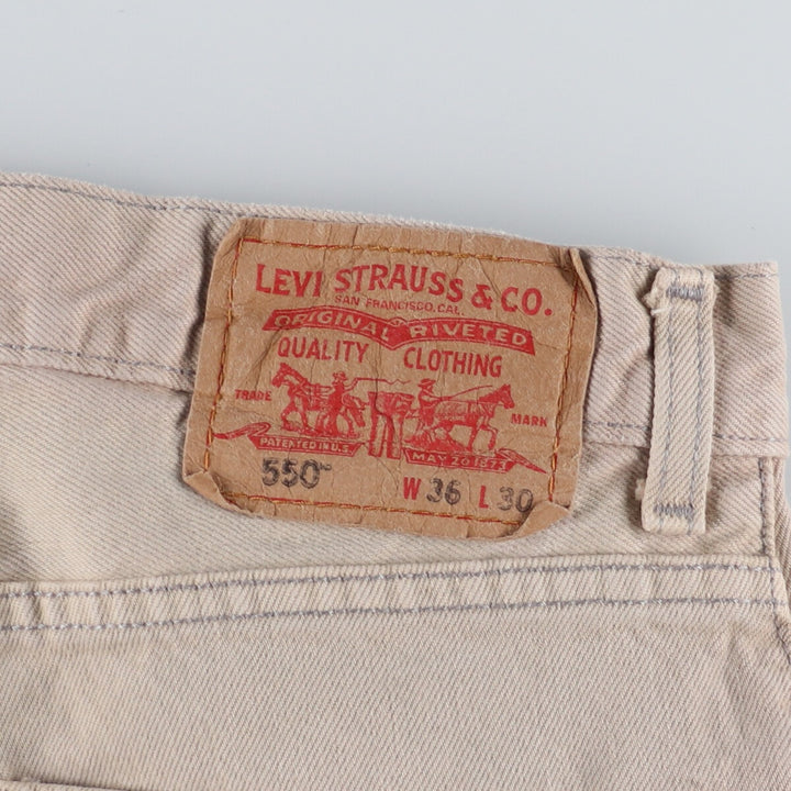 Levi's 550 Relaxed Fit Tapered Denim Pants Men's W36 /eaa447606