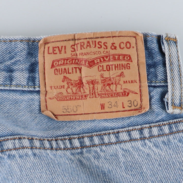 Levi's 550 Relaxed Fit Tapered Denim Pants Men's W34 / eaa447610