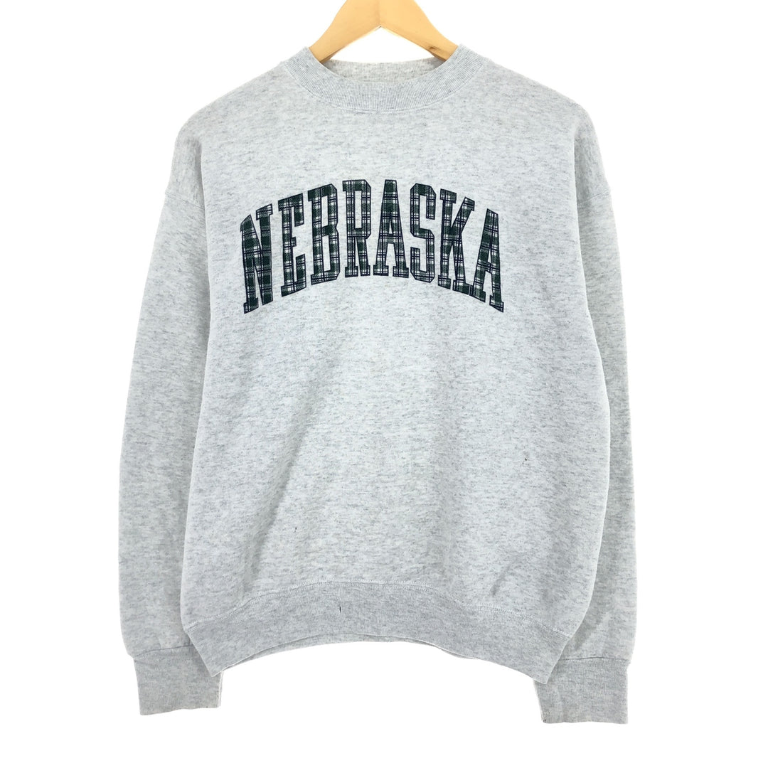 90'S Fruit of the Loom College Sweatshirt, Made in USA, Men's L, Vintage /eaa447682