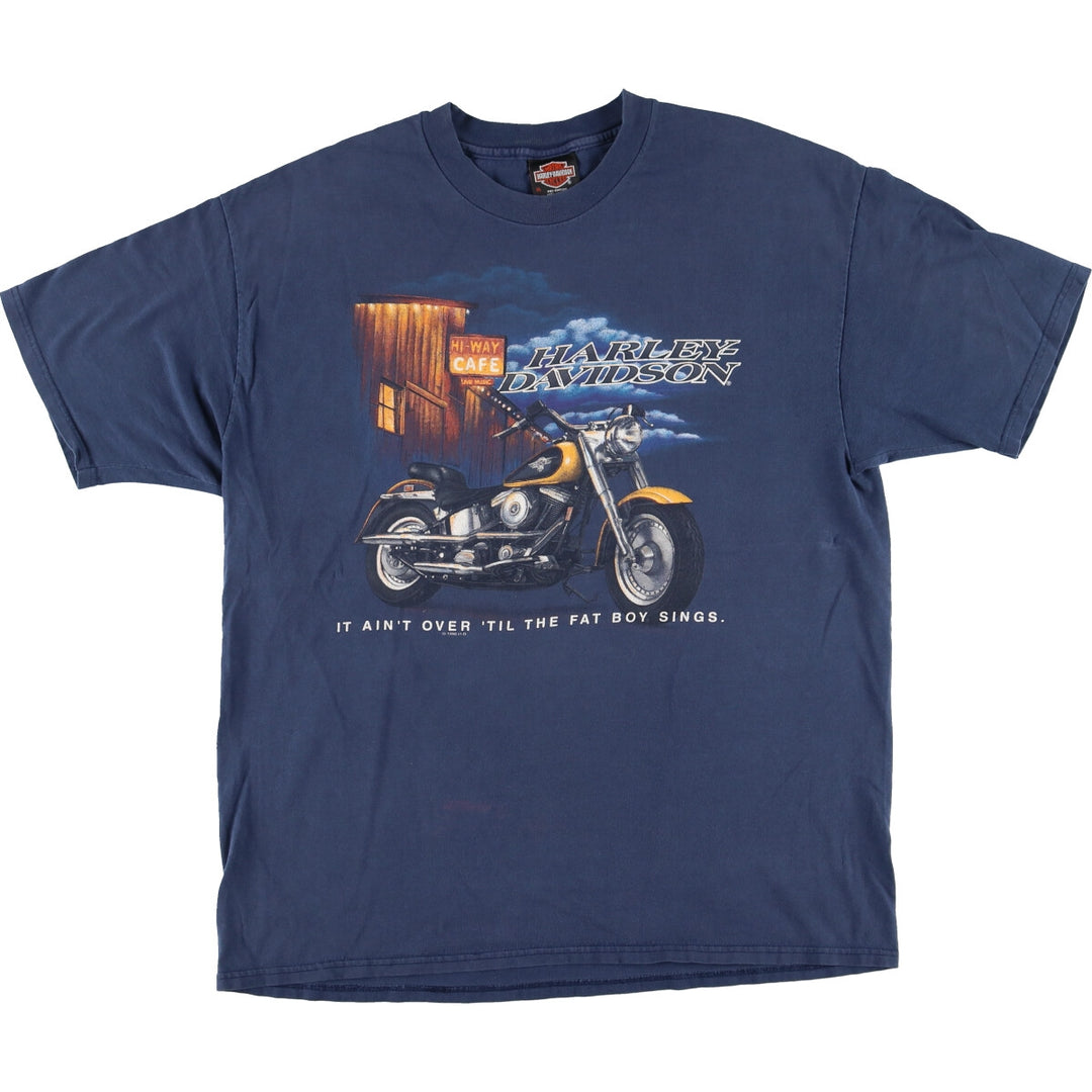 90'S Harley-Davidson Motorcycle Bike T-shirt Made in USA Men's XL Vintage /eaa447701