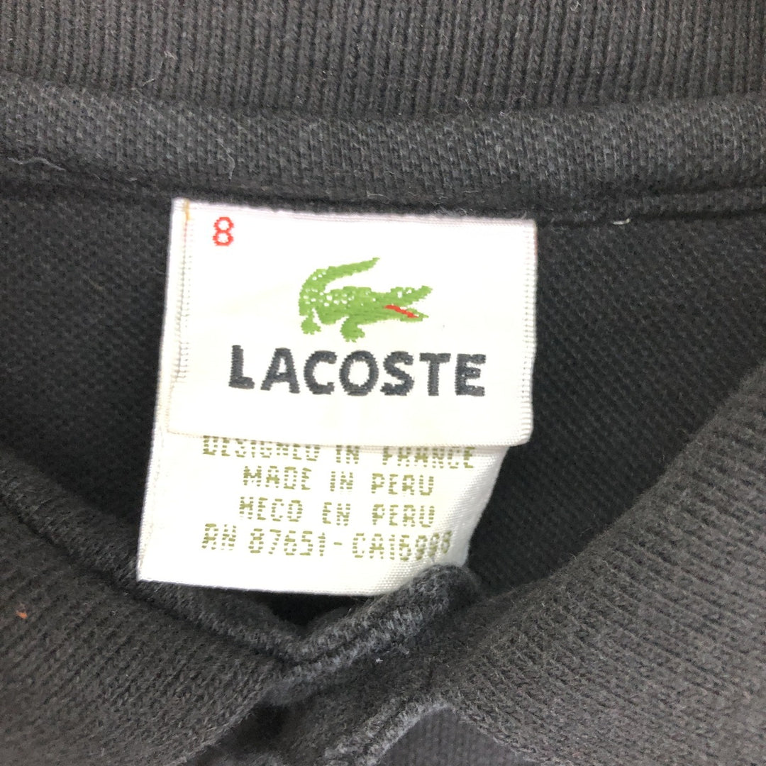 90'S Lacoste LACOSTE French design short sleeve polo shirt size 8 men's XXL vintage /eaa447735