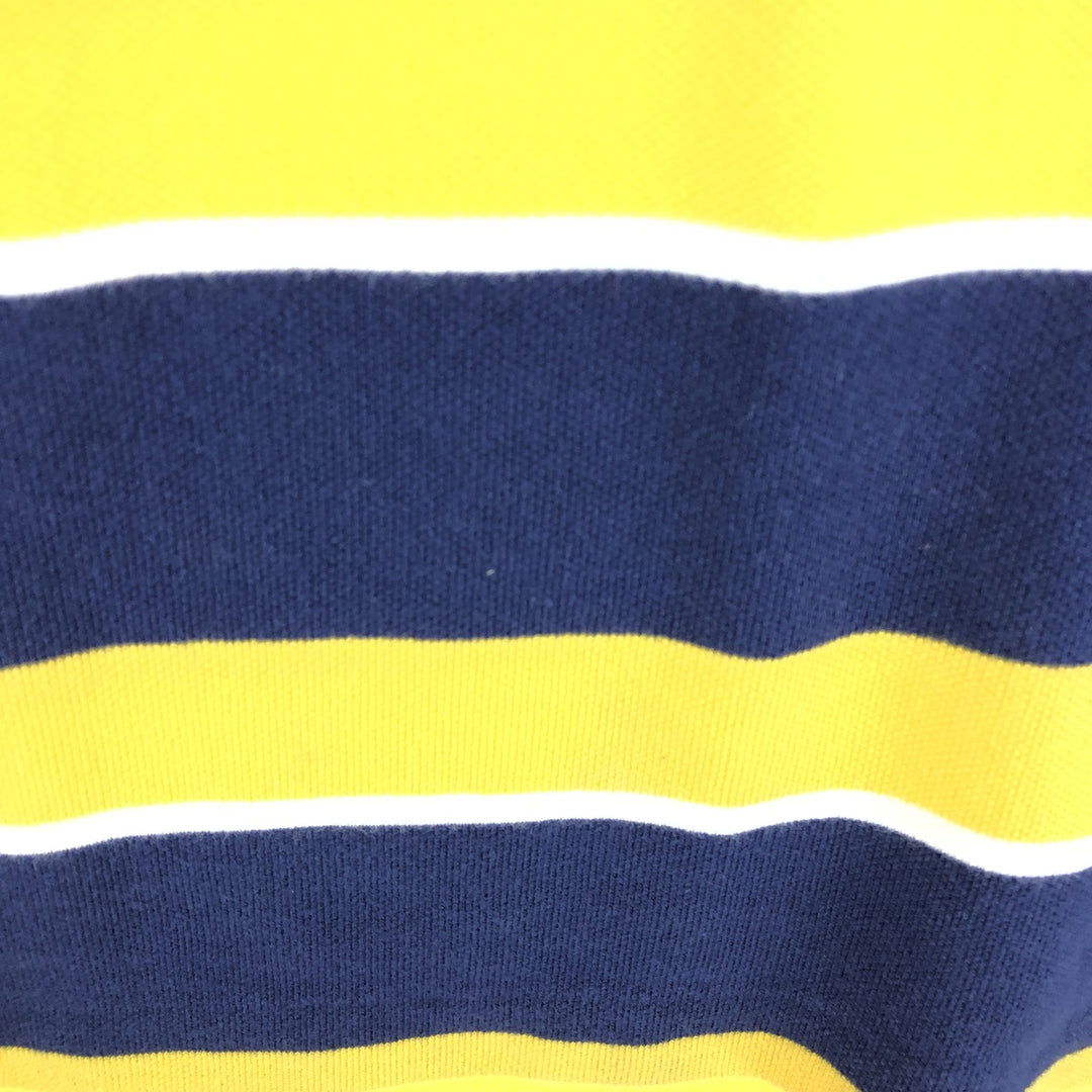 Ralph Lauren POLO by Ralph Lauren CUSTOM FIT Big Pony Short Sleeve Striped Polo Shirt Men's L /eaa447737