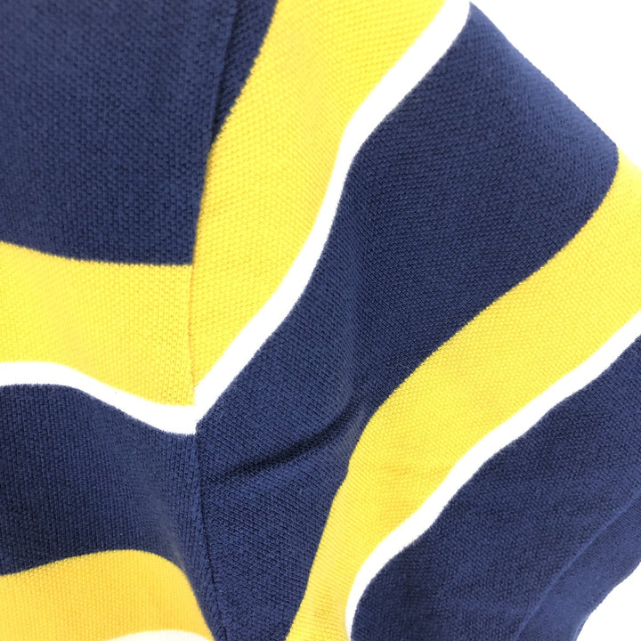 Ralph Lauren POLO by Ralph Lauren CUSTOM FIT Big Pony Short Sleeve Striped Polo Shirt Men's L /eaa447737