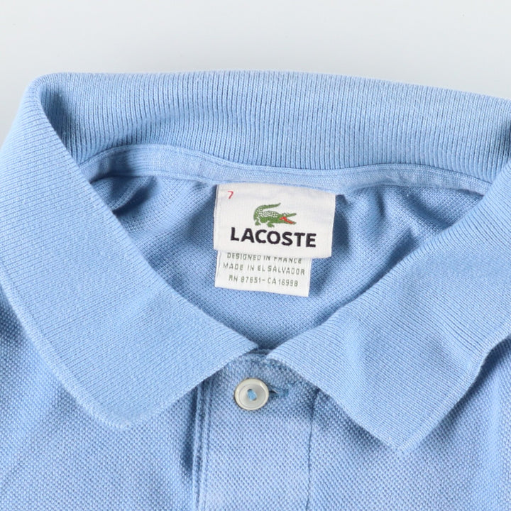 Lacoste LACOSTE Short Sleeve Polo Shirt 7 Men's XXL /eaa447738