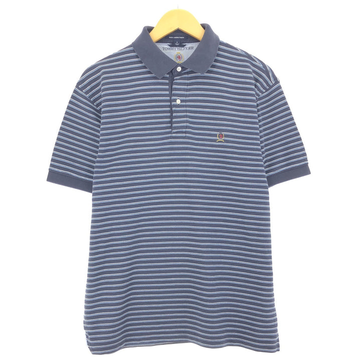 Tommy Hilfiger Short Sleeve Striped Polo Shirt Men's M /eaa447745