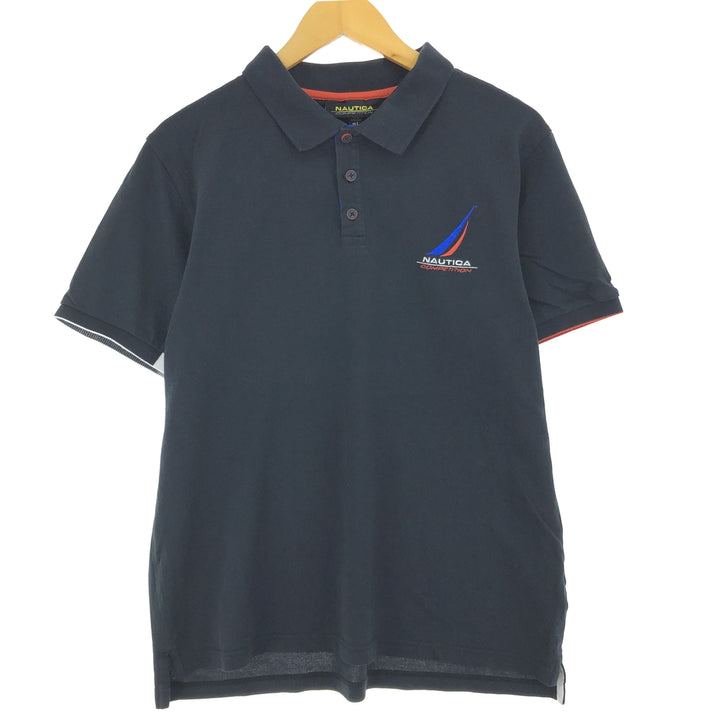 NAUTICA COMPETITION short sleeve polo shirt, men's L /eaa447754