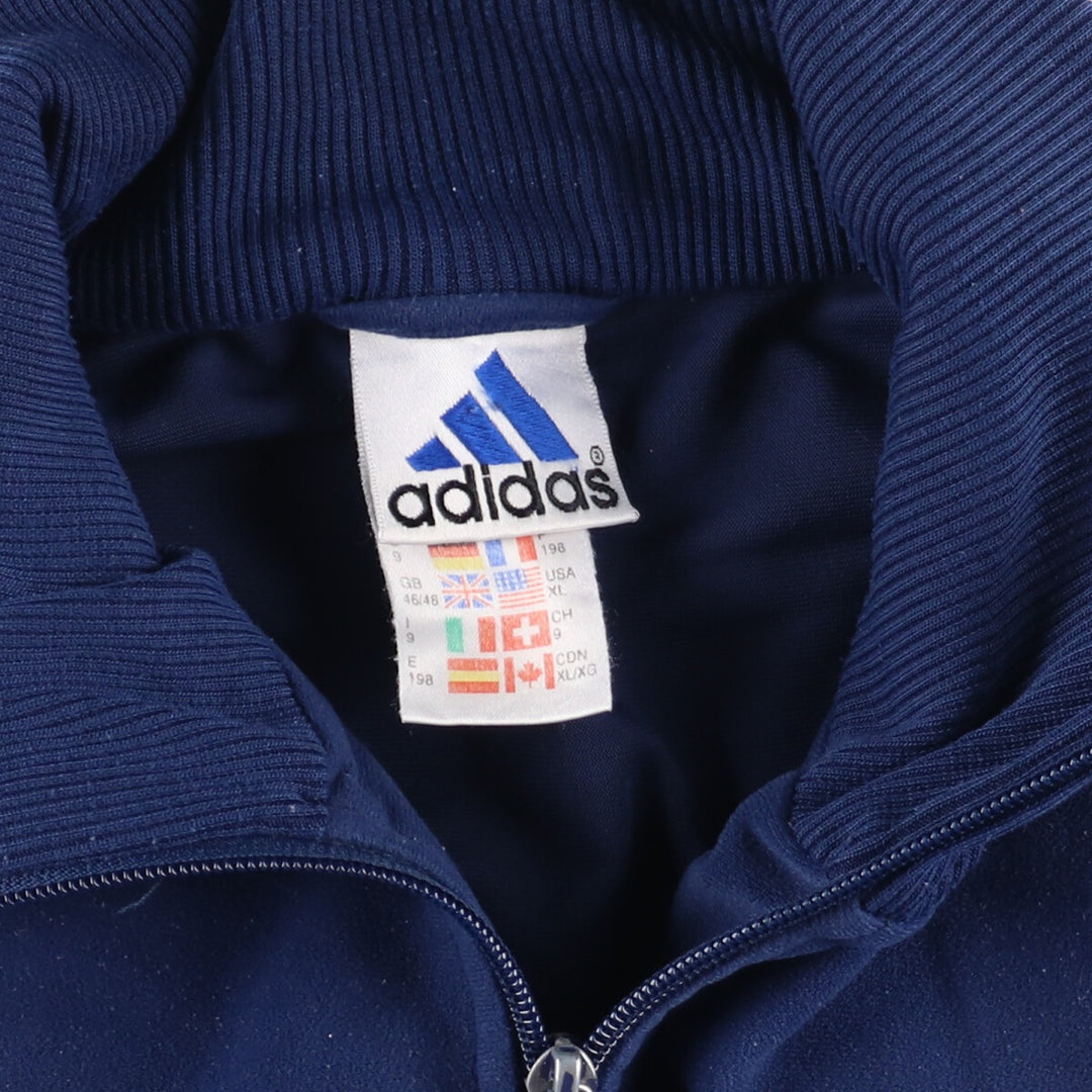 90'S Adidas Velour Jersey Track Jacket Men's XL Vintage /eaa447780