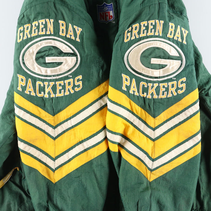 90'S Starter NFL GREEN BAY PACKERS Green Bay Packers padded hoodie puffer jacket men's size L /eaa447792