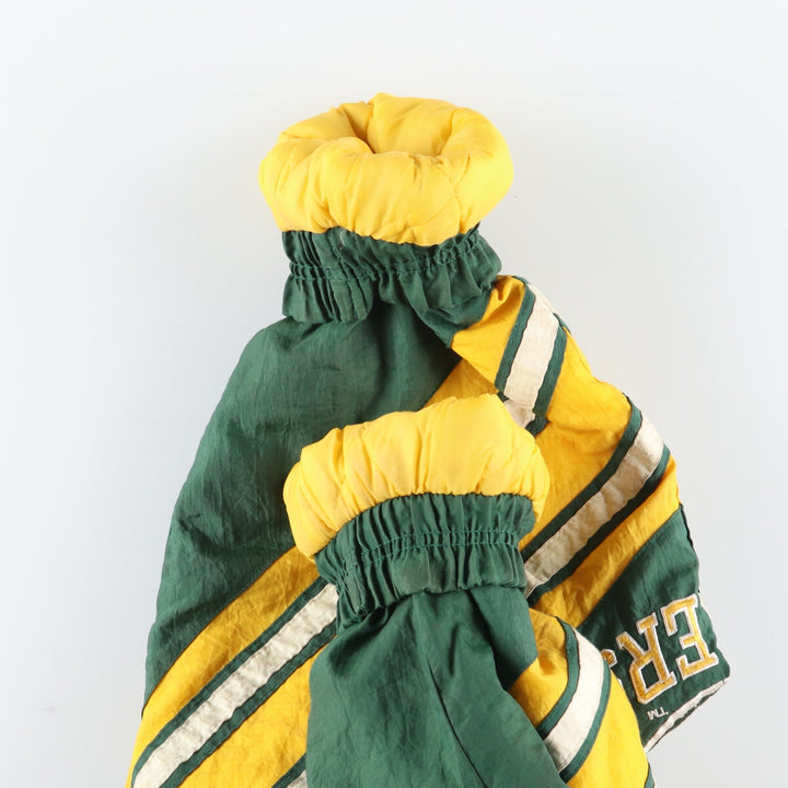 90'S Starter NFL GREEN BAY PACKERS Green Bay Packers padded hoodie puffer jacket men's size L /eaa447792