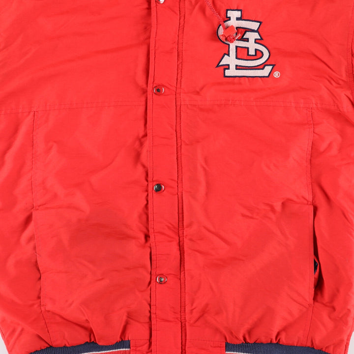 90'S Starter MLB St. Louis Cardinals padded hoodie puffer jacket men's size M vintage /eaa447798