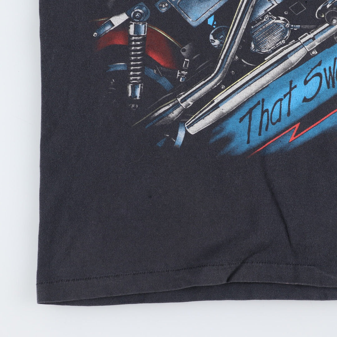 90'S Harley-Davidson Motorcycle Bike T-shirt Made in USA Men's L Vintage /eaa447830