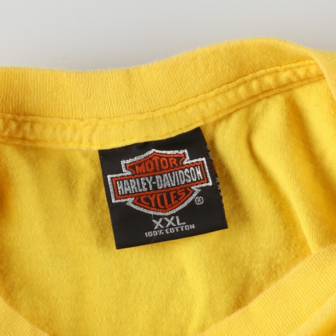 00'S Harley-Davidson Motorcycle Bike T-shirt Made in USA Men's XXL /eaa447882