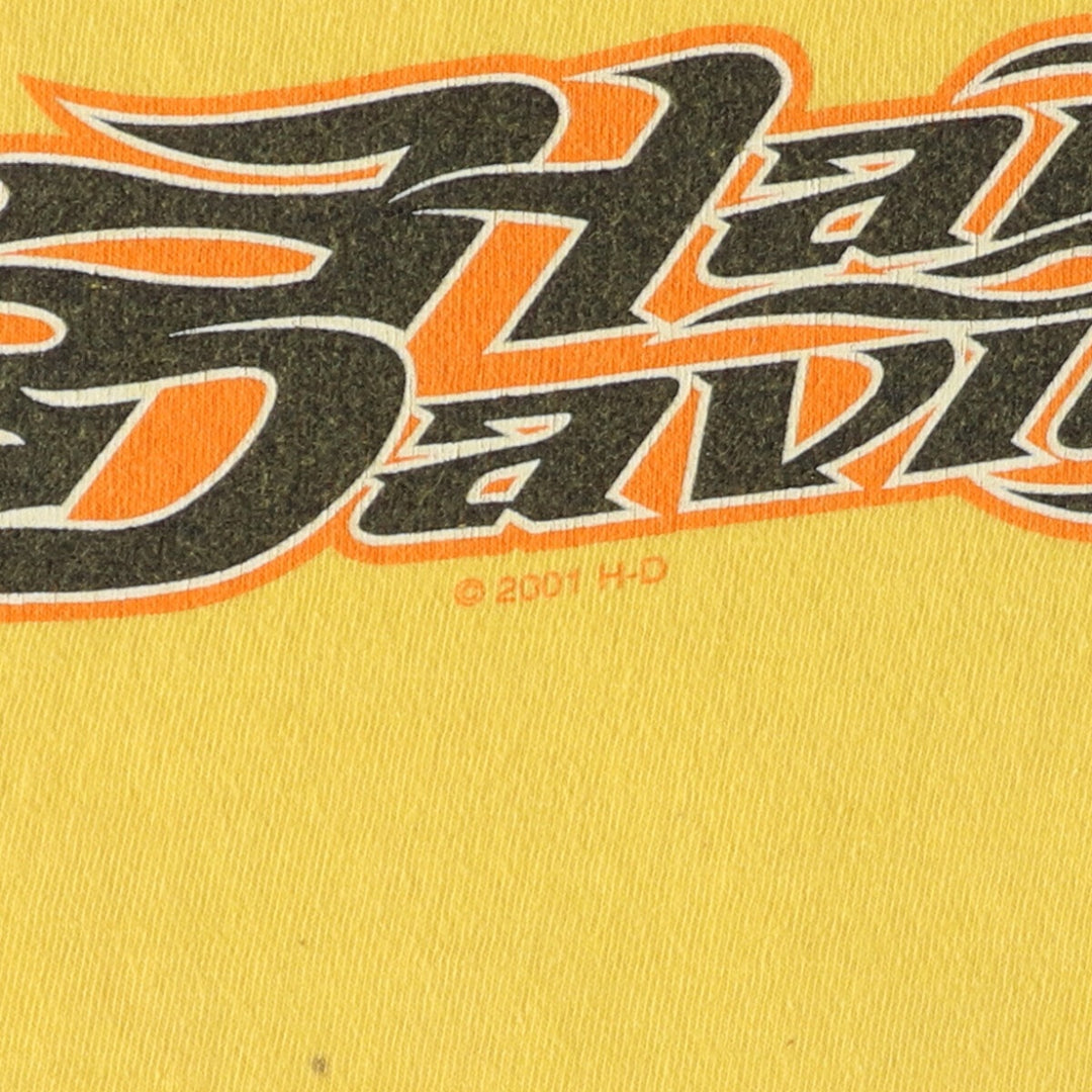 00'S Harley-Davidson Motorcycle Bike T-shirt Made in USA Men's XXL /eaa447882