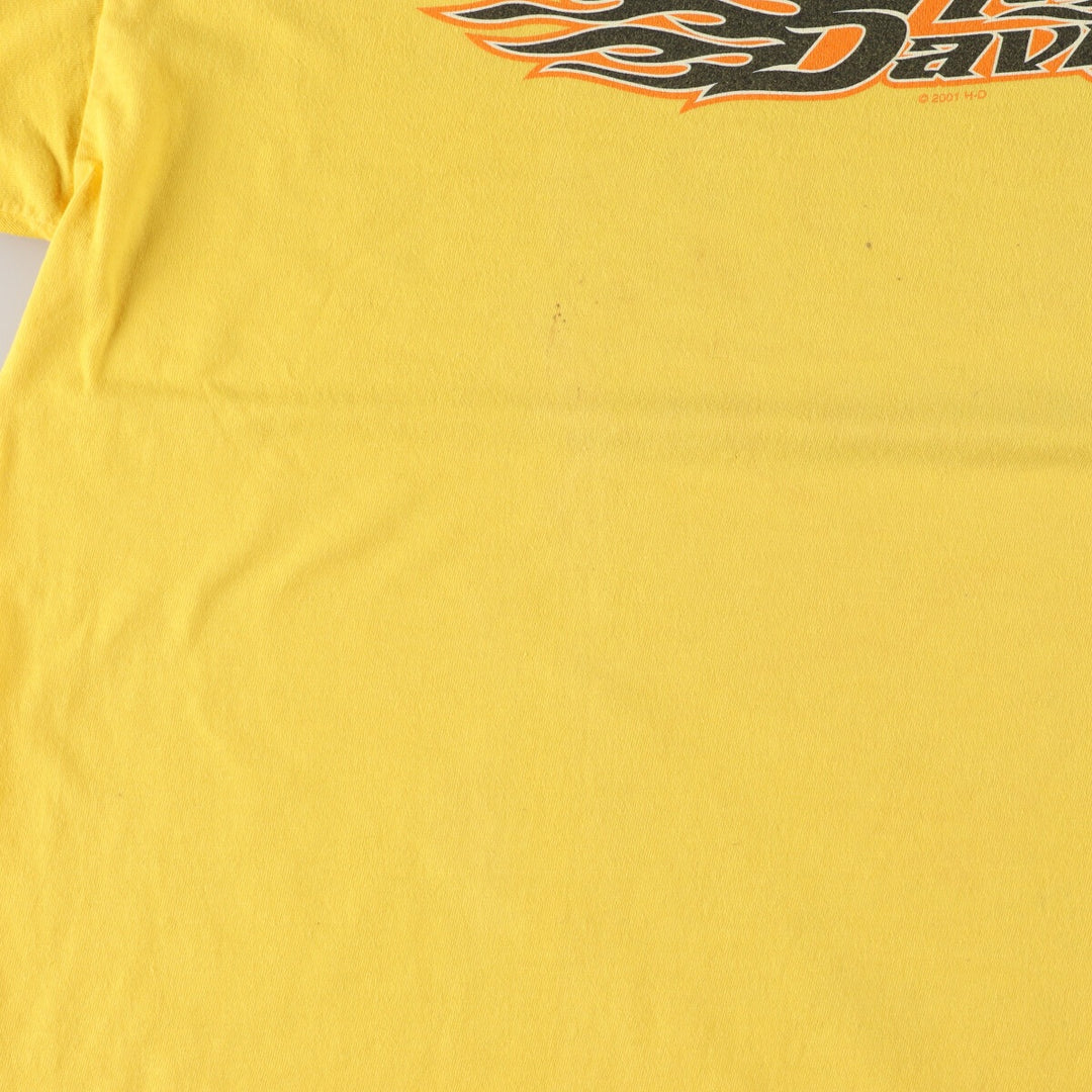 00'S Harley-Davidson Motorcycle Bike T-shirt Made in USA Men's XXL /eaa447882