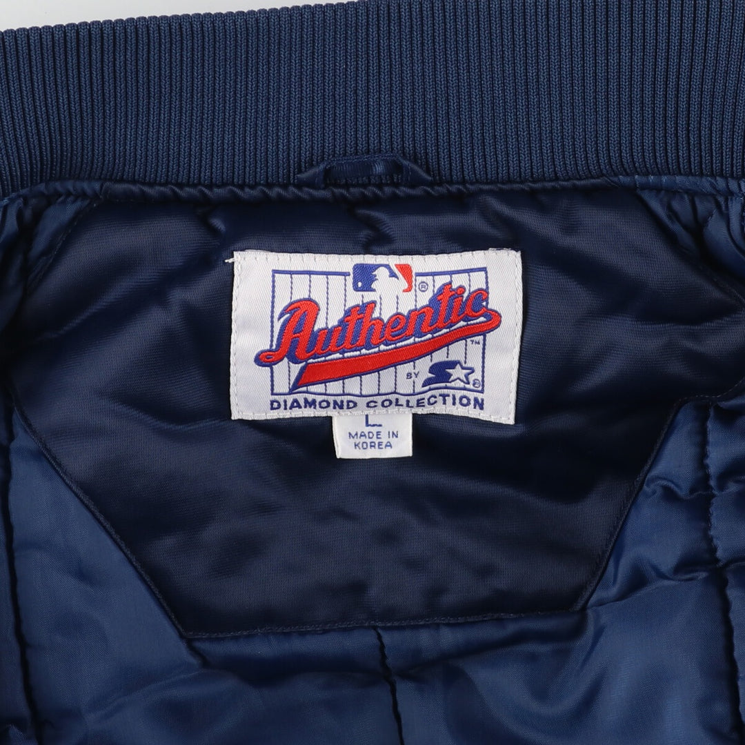 90'S Starter MLB San Diego Padres Padded Nylon Stadium Jacket Award Jacket Men's L Size Vintage /eaa447892