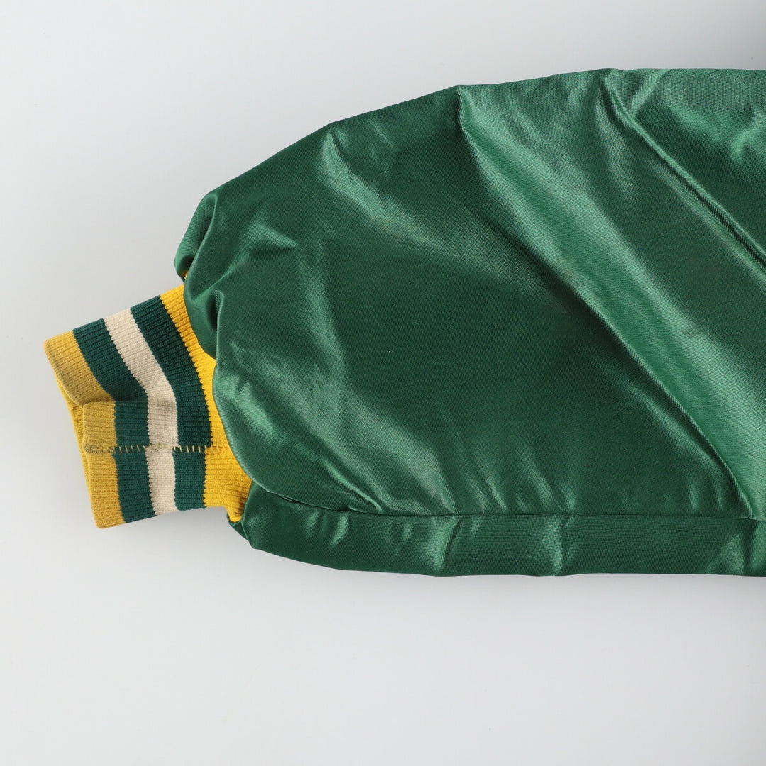 80'S Starter NFL Green Bay Packers Nylon Stadium Jacket Award Jacket Made in USA Men's XL /eaa447893