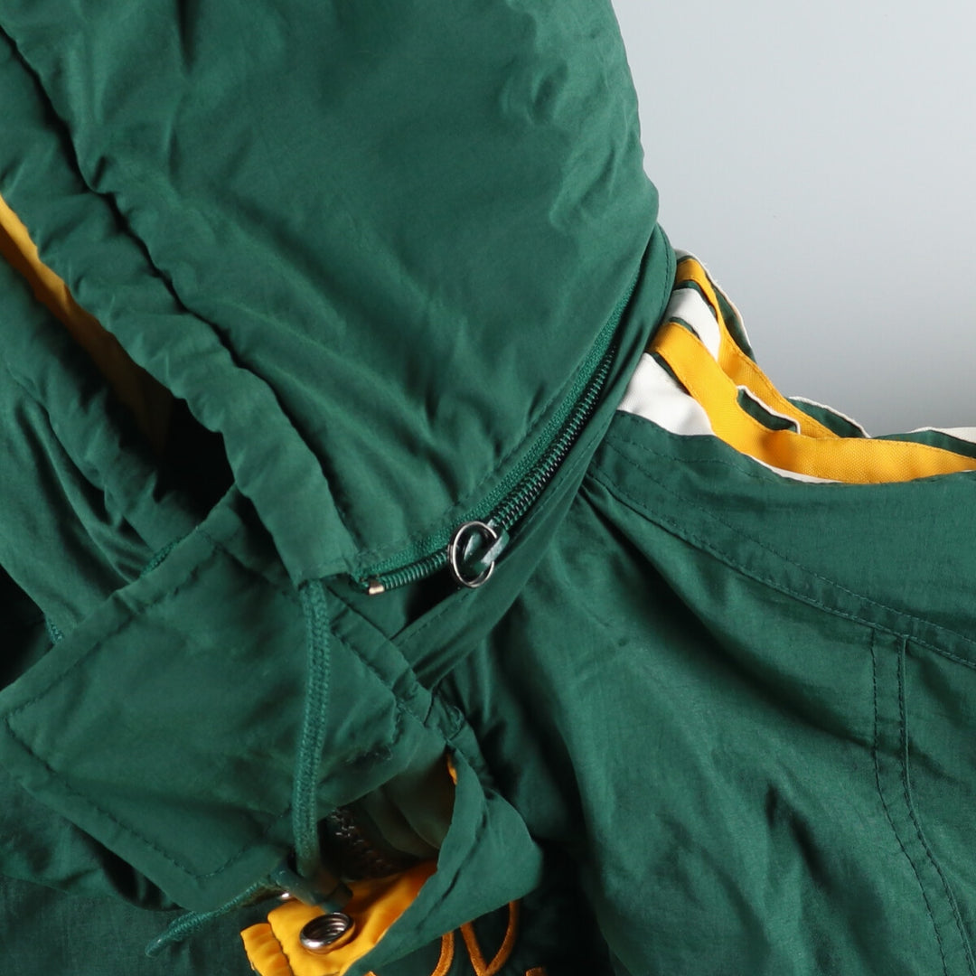 90'S Starter NFL Green Bay Packers padded hoodie puffer jacket men's XL equivalent vintage /eaa447958