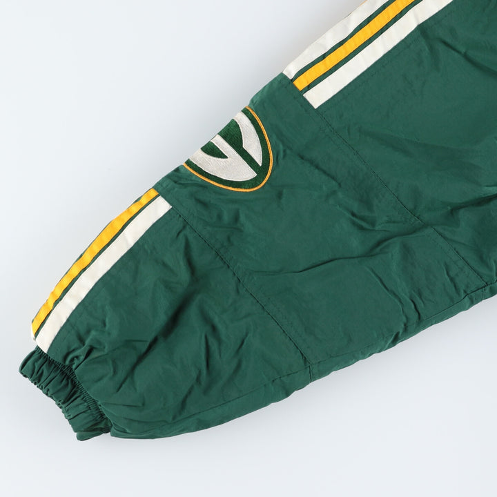 90'S Starter NFL Green Bay Packers padded hoodie puffer jacket men's XL equivalent vintage /eaa447958