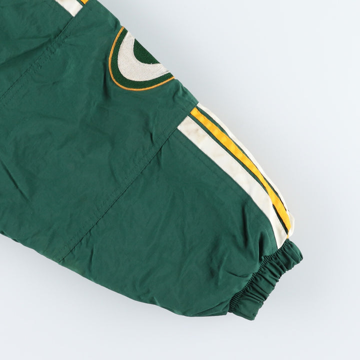 90'S Starter NFL Green Bay Packers padded hoodie puffer jacket men's XL equivalent vintage /eaa447958