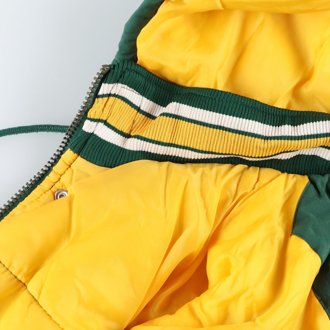 90'S Starter NFL Green Bay Packers padded hoodie puffer jacket men's XL equivalent vintage /eaa447958