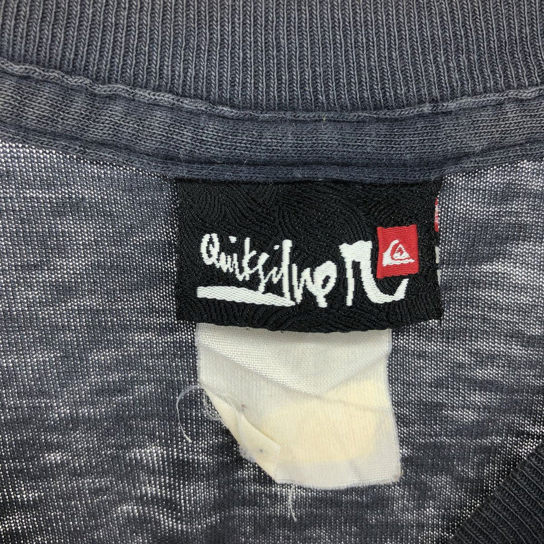 QUICKSILVER Long T-shirt, Men's XL unknown navy blue type Vintage Second Hand