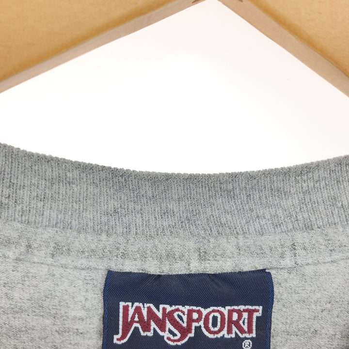 90'S Jansport College Long Sleeve T-Shirt, Made in USA, Men's L, Vintage /eaa448016