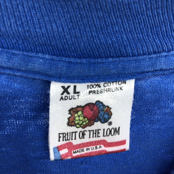 90'S Fruit of the Loom Long Sleeve T-Shirt, Made in USA, Men's XL, Vintage /eaa448020