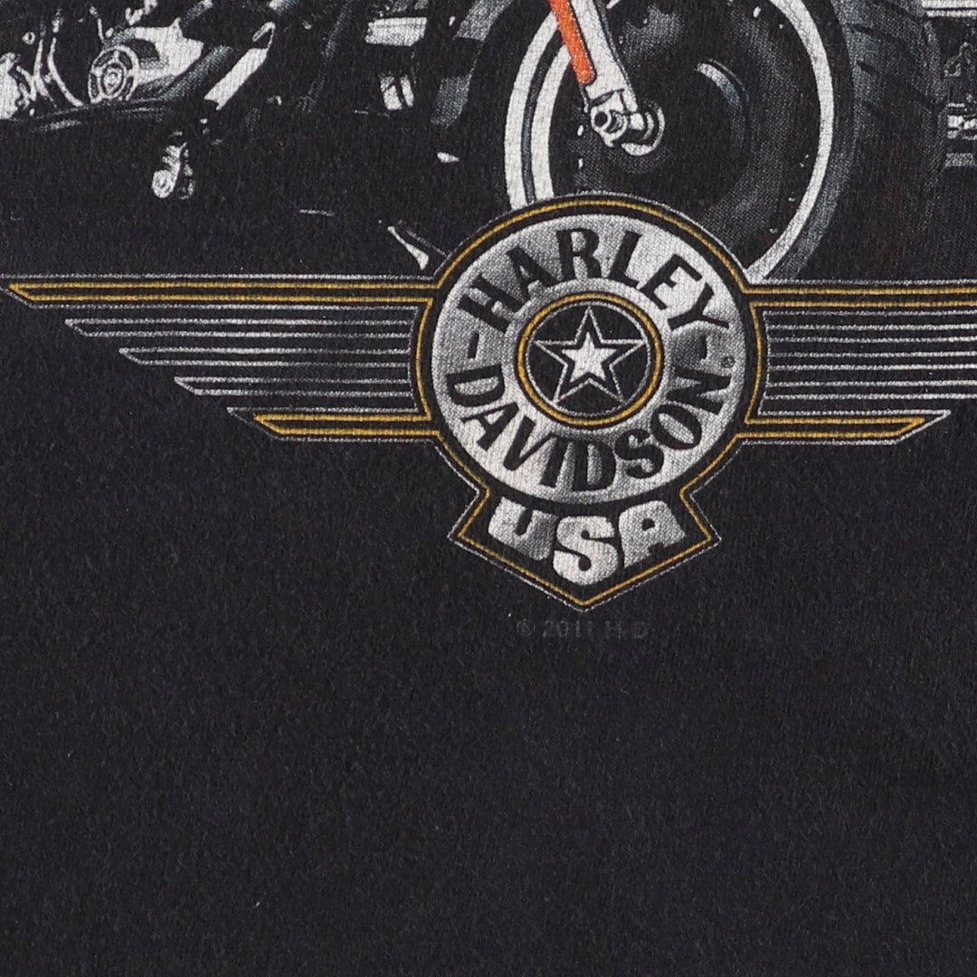 Harley-Davidson Motorcycle Bike T-shirt Made in USA Men's XL /eaa448052