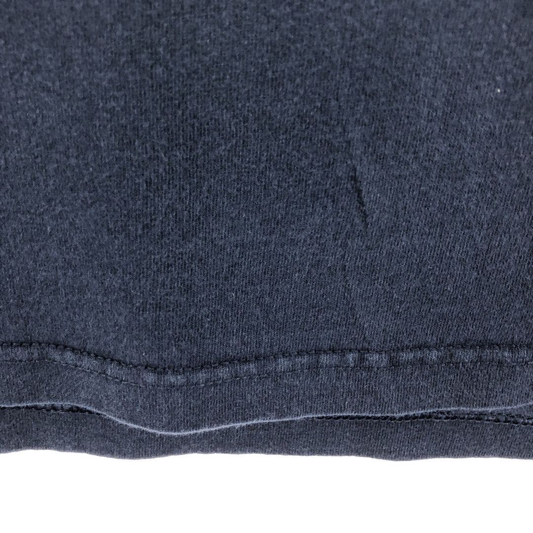 90'S Tommy Hilfiger Long Sleeve T-Shirt, Made in USA, Men's M, Vintage cotton navy blue type Vintage Second Hand