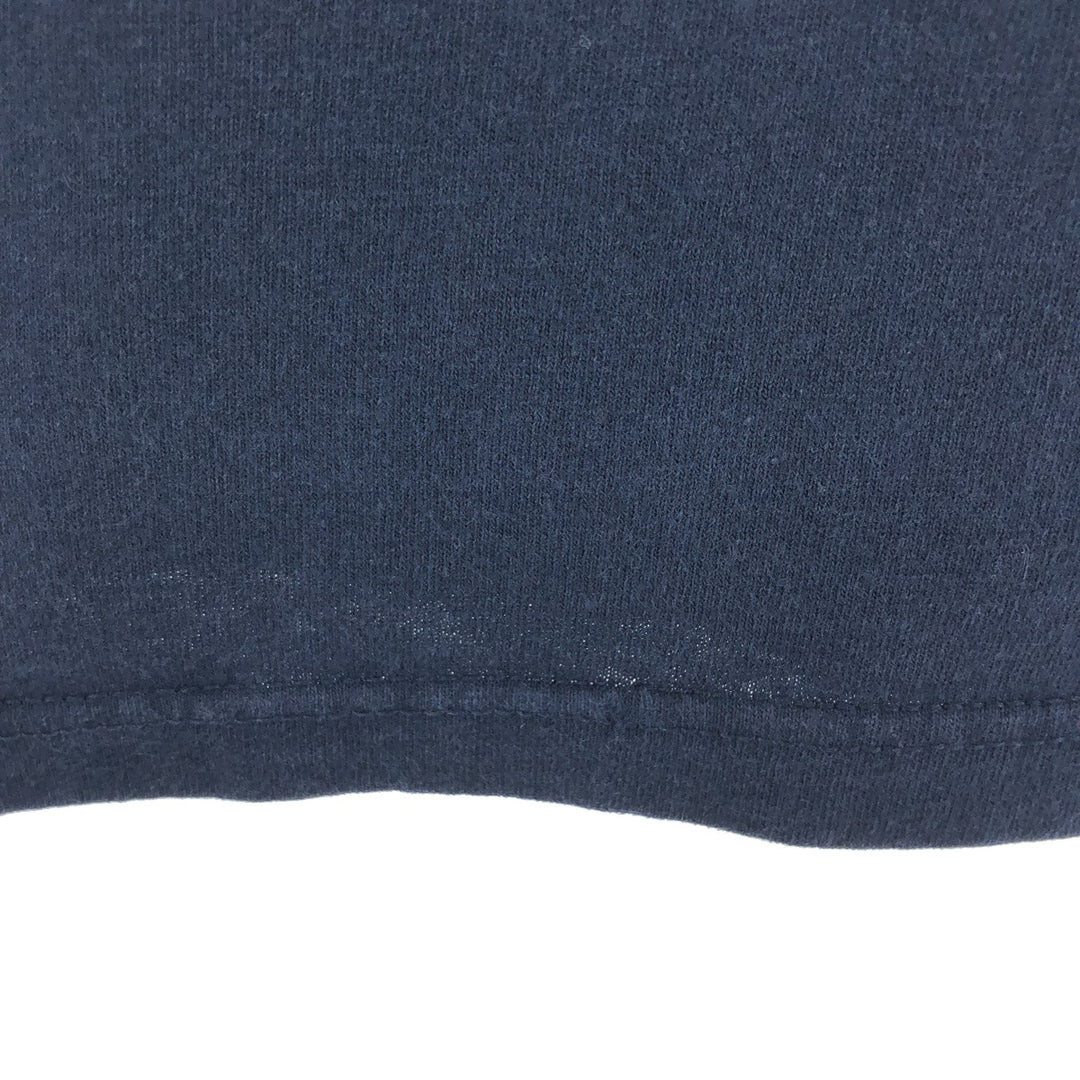 90'S Tommy Hilfiger Long Sleeve T-Shirt, Made in USA, Men's M, Vintage cotton navy blue type Vintage Second Hand