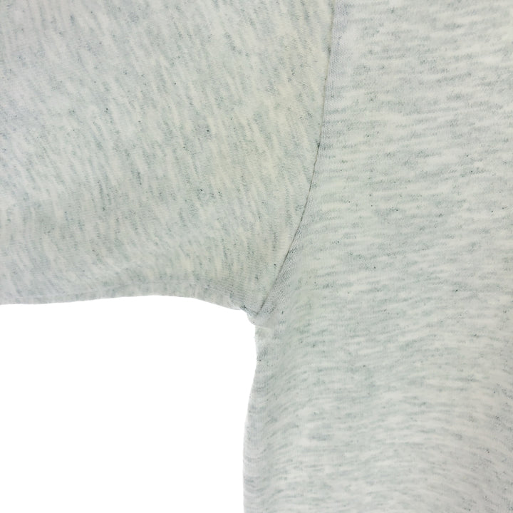 00'S Fruit of the Loom College Long Sleeve T-Shirt, Men's L cotton gray type Vintage Second Hand