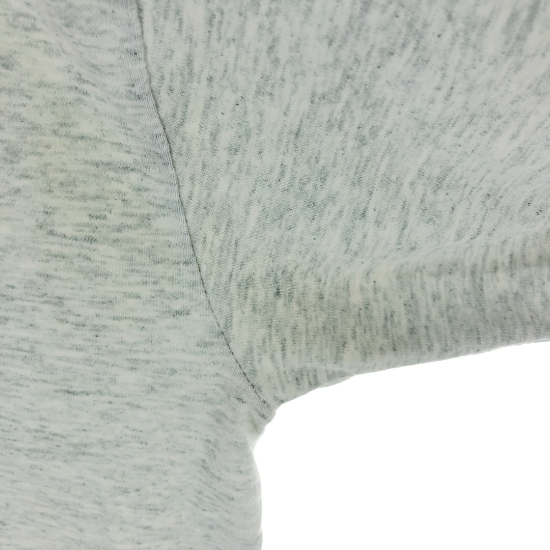 00'S Fruit of the Loom College Long Sleeve T-Shirt, Men's L cotton gray type Vintage Second Hand