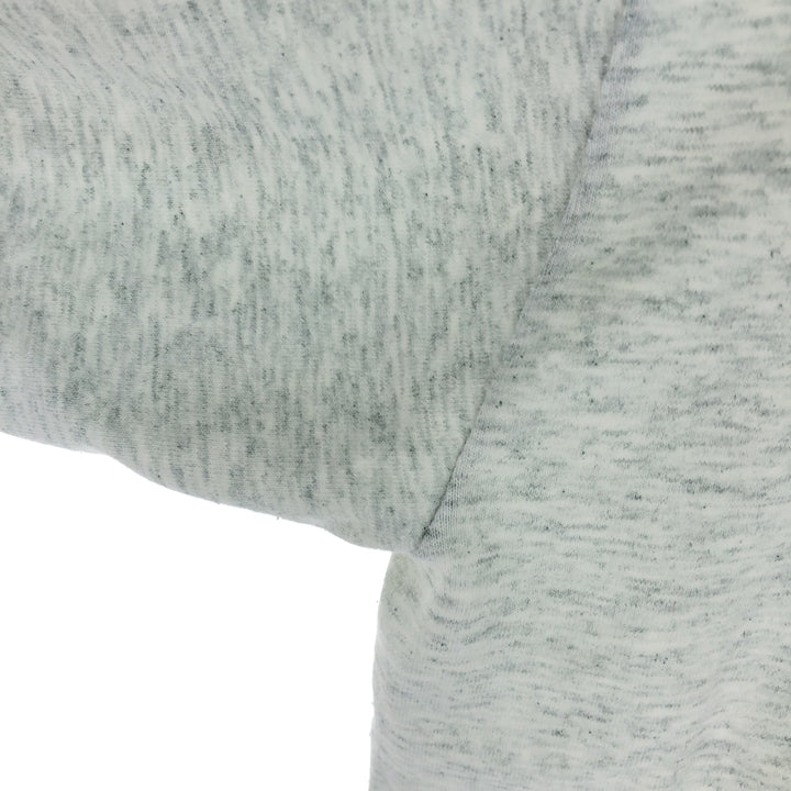 00'S Fruit of the Loom College Long Sleeve T-Shirt, Men's L cotton gray type Vintage Second Hand