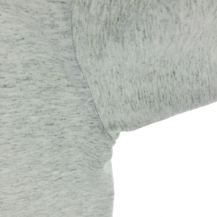 00'S Fruit of the Loom College Long Sleeve T-Shirt, Men's L cotton gray type Vintage Second Hand