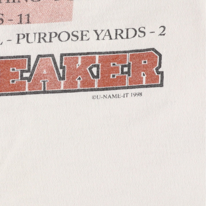 90'S DISCUS ATHLETIC back print long sleeve T-shirt, made in USA, men's L, vintage /eaa448098