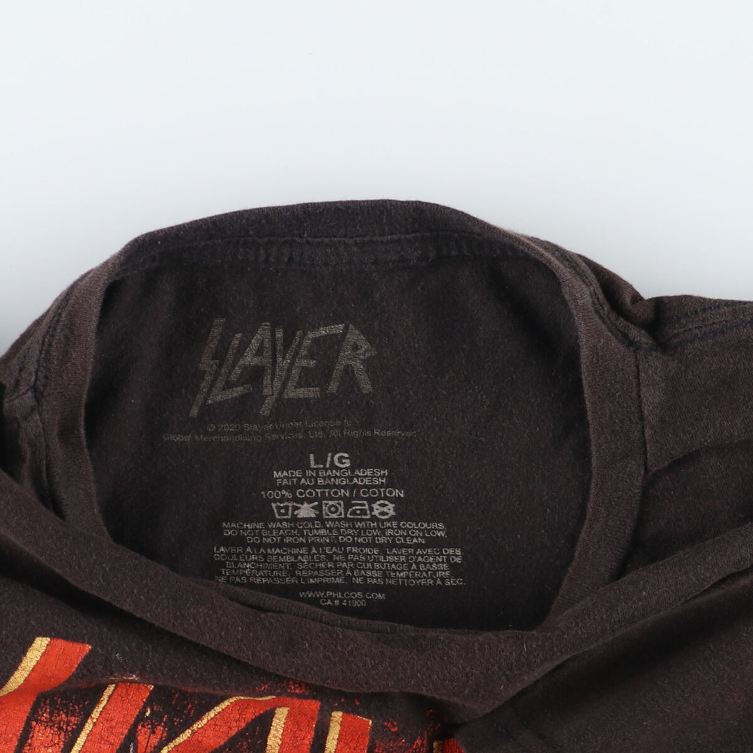 SLAYER Band T-shirt, Band T, Men's L /eaa448160