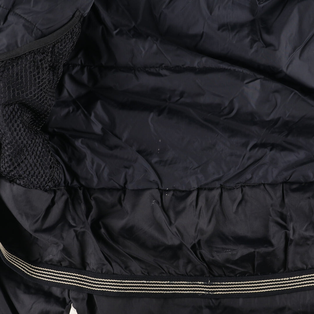 90'S The North Face Men's Size L Vintage Padded Mountain Parka with Drawcord unclear blue type Vintage Second Hand