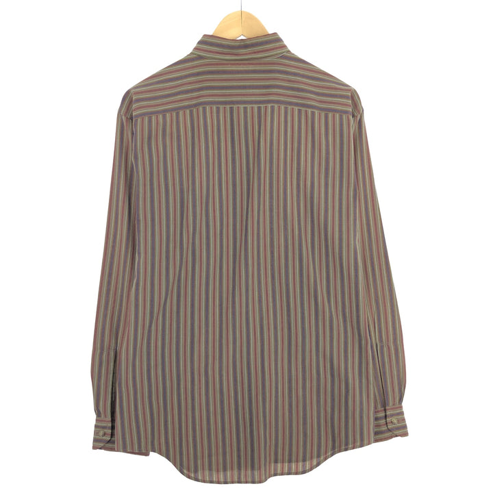 Arrow Long Sleeve Striped Shirt Men's L /eaa448260