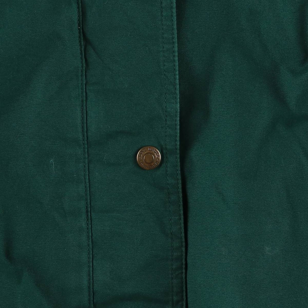 2000'S Eddie Bauer padded parka/puffer jacket, women's size XL polyester green type Vintage Second Hand