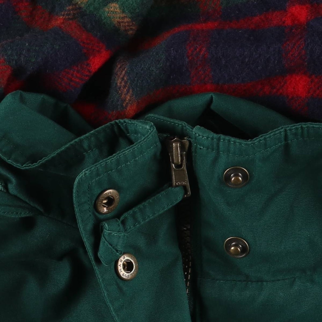 2000'S Eddie Bauer padded parka/puffer jacket, women's size XL polyester green type Vintage Second Hand