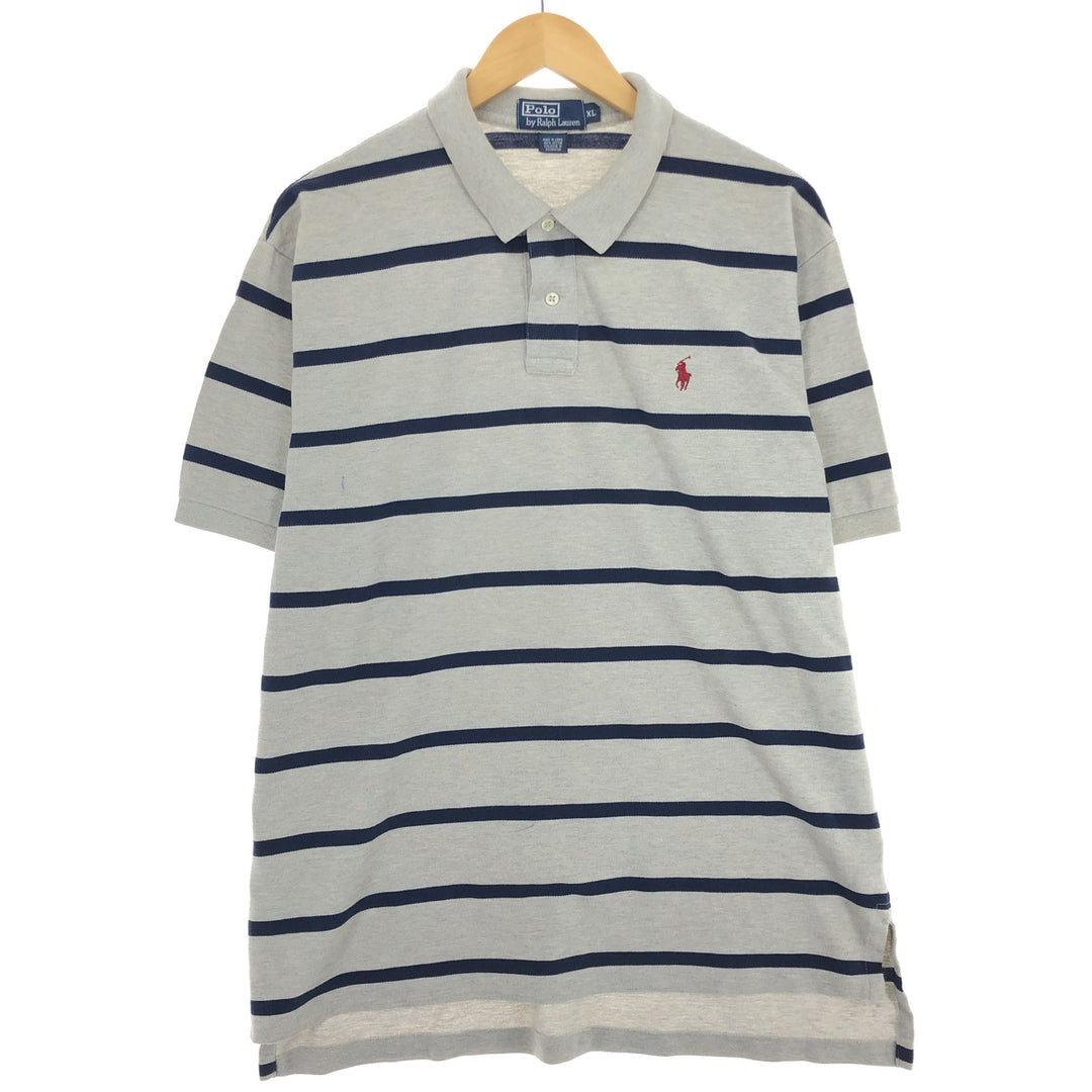 Ralph Lauren POLO by Ralph Lauren short sleeve striped polo shirt men's XL /eaa448323